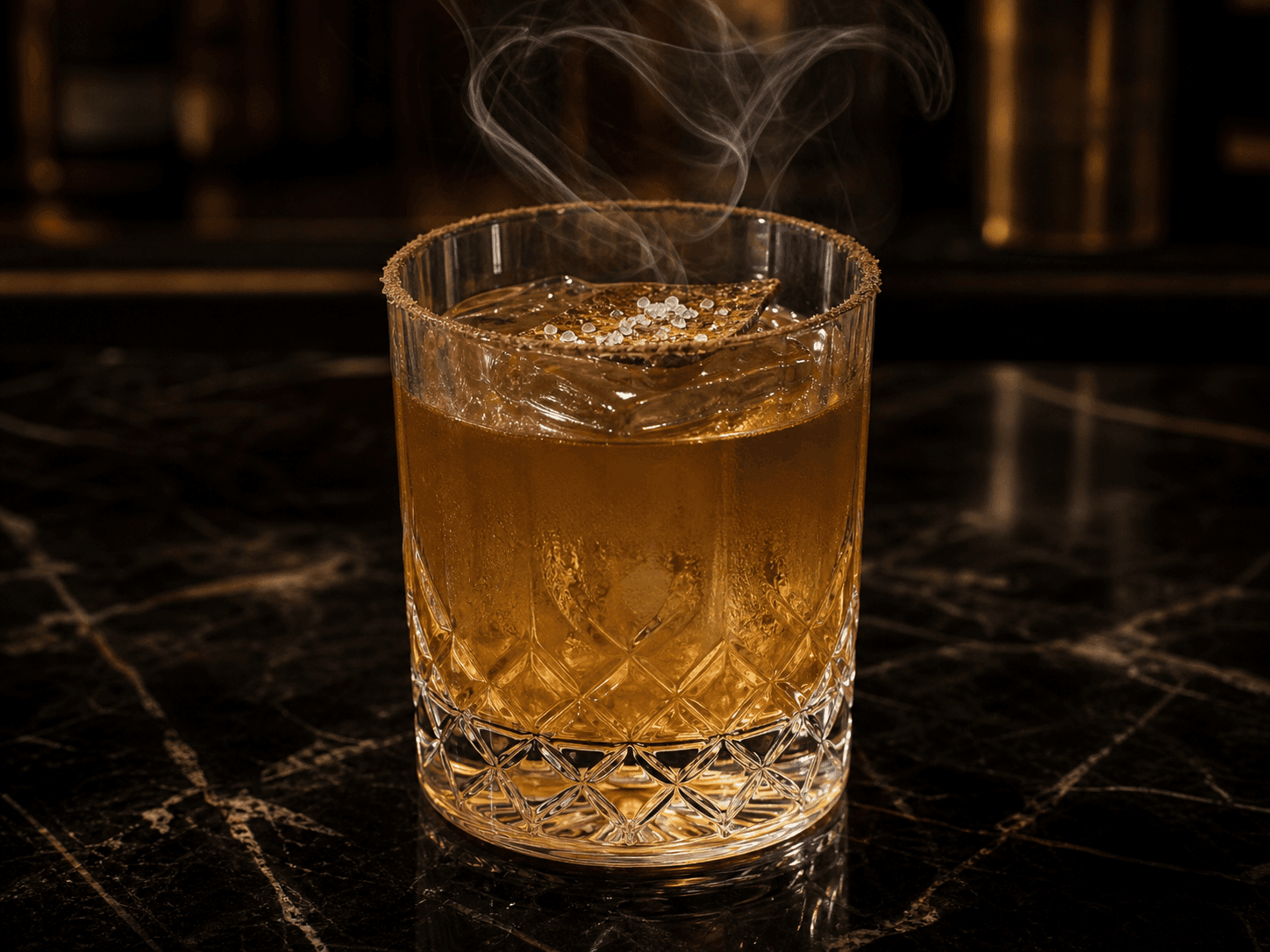 Silk & Smoke signature cocktail